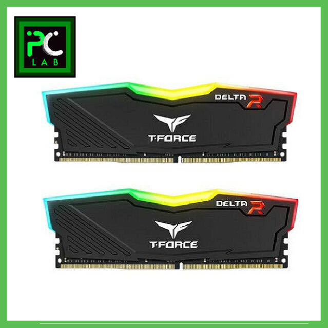 T-Force Delta RGB 16gb 3200mhz 8gbx2 DDR4- Black | Lazada PH