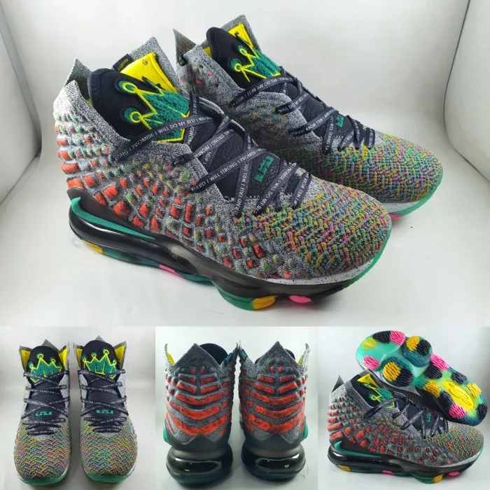 lebron 17 lime green