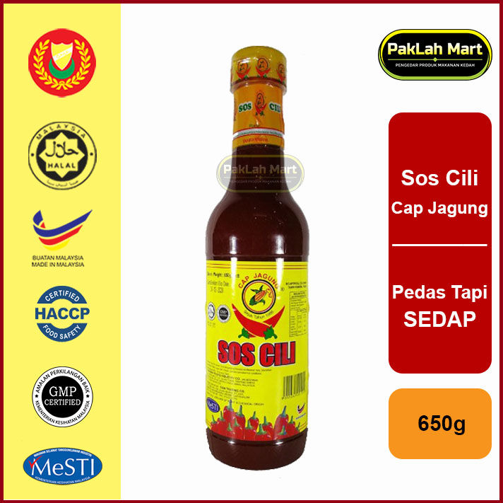 Sos Cili Cap Jagung (PEDAS TAPI SEDAP) 650g | Lazada