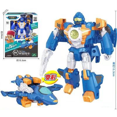 Tobot Brother Transformation Free Shipping Kids Toys Korea Anime Deformed Robot Car Action Figure Mini Model Boy Child Gift