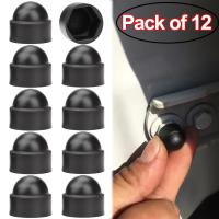 12Pcs Screw Protection Cap Cover Bolt Nuts M6 M8 M10 Exposed Hexagon Plastic Front Rear Door Deco For Toyota Corolla Rav4 Yaris