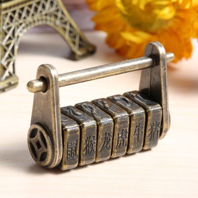 【YF】 1pc Combination Lock 5 Letter Zinc Alloy  Jewelry Box Padlock for Wooden Suitcase Drawer 27x44mm
