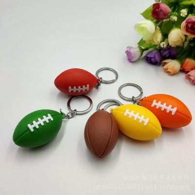 Jewelry Fashion Souvenir Gifts Sport Keyring Pendant [hot]Rugby Football Charms Accessories Keychain Women