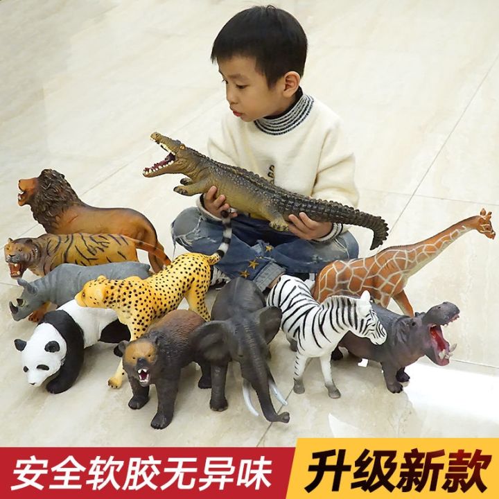 super-sized-soft-glue-simulation-model-of-wildlife-zoo-toy-crocodile-elephants-tigers-giraffe-bears