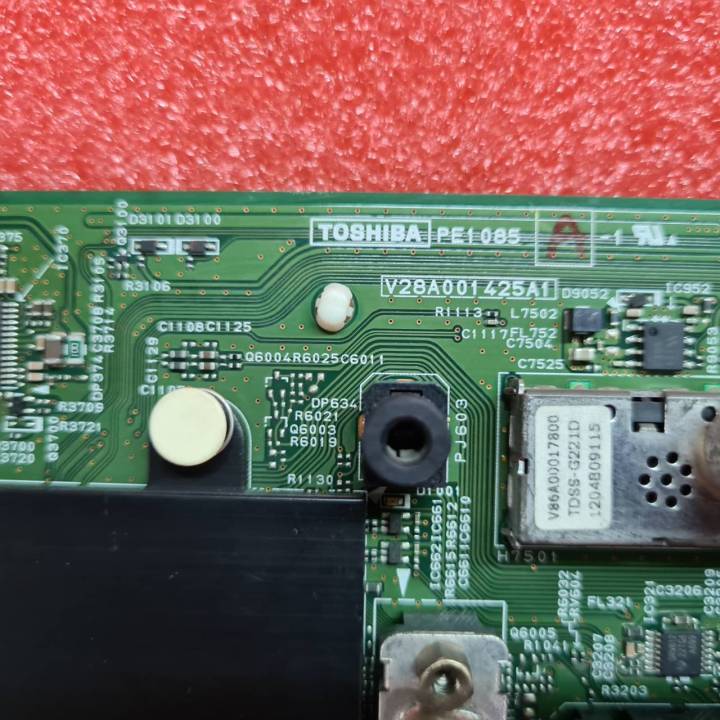 เมนบอร์ด-main-board-toshiba-รุ่น32pb200t-32pu200t-พาร์ท-v28a001453a1-ซิ้งค์ดำ-จอ-tl315xs02-a-อะไหล่แท้ของถอดมือสอง