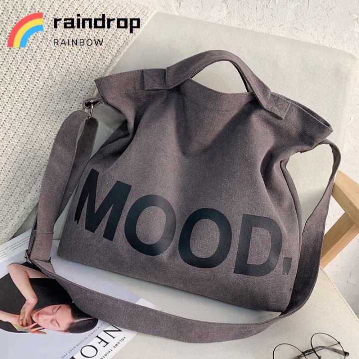 raindrop-backpacks-กระเป๋าสะพายไหล่-ผ้าแคนวาส-ขนาดใหญ่-จุของได้เยอะ-ออกแบบดี-แบบเรียบง่าย-สไตล์ญี่ปุ่น-แฟชั่นวินเทจ