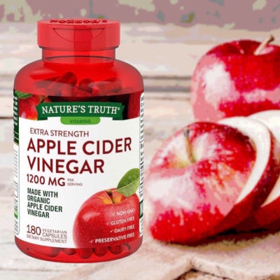 Natures Truth Apple Cider Vinegar 1200 mg., 180 cap