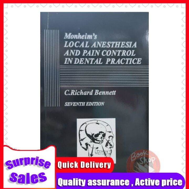 Genuine Monheim's LOCAL ANESTHESIA PAIN CONTROLIN DENTAL PRACTICE By; C