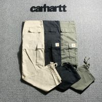 ☸กางเกงว่ายน้ำ Carhartt Carhartt กางเกงลมทหารขนส่งสินค้ากางเกงชายกระเป๋าพักผ่อนมากขึ้นคนรักทรงกระบอกตรงหลวม