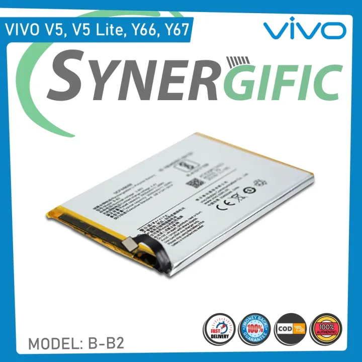 Original VIVO V5, V5 Lite, Y66, Y67 Battery, Model: B-B2 (3000mAh ...