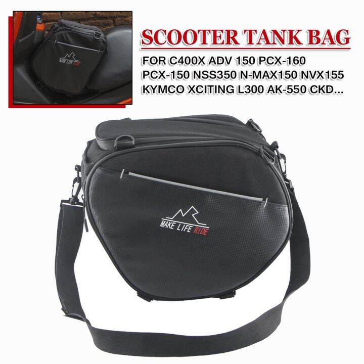 Scooter Tank Storage Bag Shoulder Saddlebag For YAMAHA NMAX150 NMAX