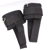 2 Pcs Fitness Ankle Straps D-Ring Foot Support Cuffs Gym Leg Exercise Workouts Pulley with Buckle Sports for Cable Machines