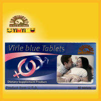 LYNAE Dr.Lee &amp; Dr.Albert Virle Blue Tablets 40 tablets EXP 08/24 ไลเน่ ไวเริล บลู 40 เม็ด