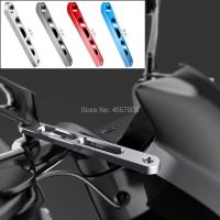 Motorcycle Rearview Mirror Mount Extender Bracket Clamp Bar Handlebar Stand Phone Holder Levers Multiple Function Mirrors