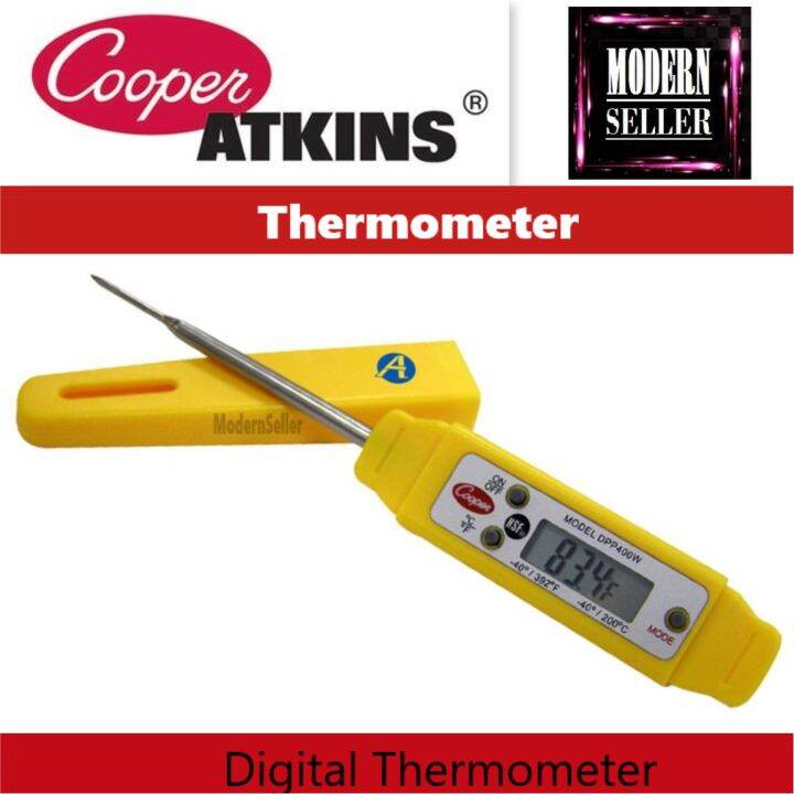 COOPER ATKINS DPP400W WATERPROOF DIGITAL POCKET THERMOMETER/ BEL0018