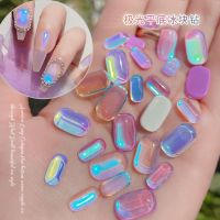 【CW】 10PCS cube  Crystals Rhinestones Strass Glass Manicure Accessories Gem