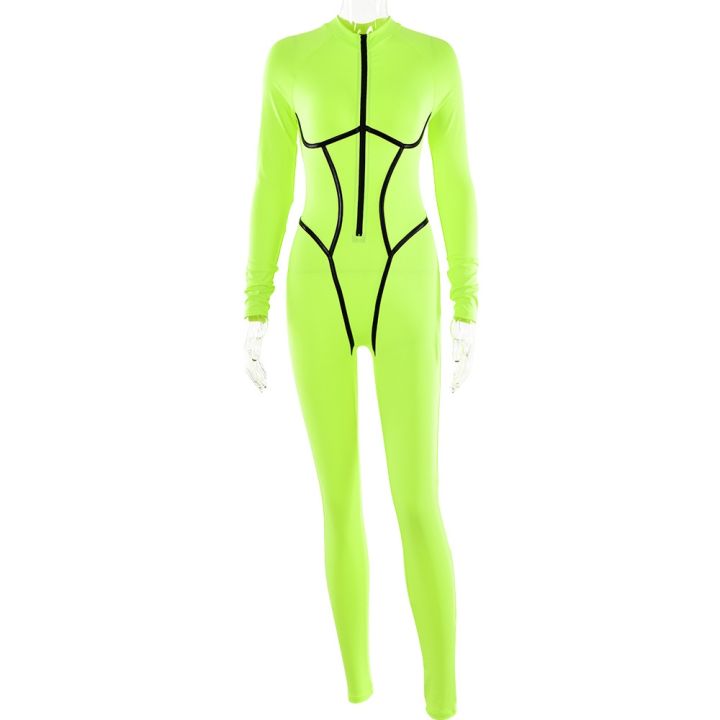 new-pimp-split-design-sense-motion-wind-tight-leggings-spice-long-sleeved-jumpsuits