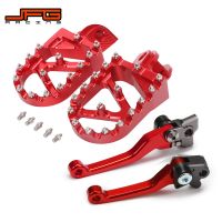 Newprodectscoming Motorcycle CNC Foot Pegs Pedals Rests Footpegs And Brake Clutch Lever For Beta 200RR 300RR 2T 13-18 350RR 400RR 450RR 4T 12-18