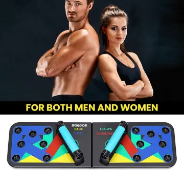 Multi-function Push Up Board, Color Coded Combo Positions for Exercise,  Push Up Bar, Handles, Resistance Bands, Portable Home Gym Fitness  Accessories, Strength Training Equipment, Home Workout 