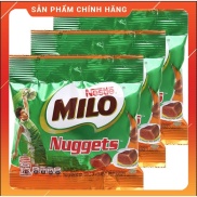 Combo 10 bịch Kẹo Socola Viên Milo Nuggets 25g