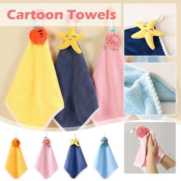 hand-towel-cartoon-coral-fleece-instantly-absorb-breathable-hanging-towel-hand-n5e6