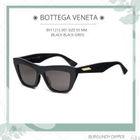 แว่นกันแดด BOTTEGA VENETA : BV1121S 001 SIZE 55 MM. (Black-Black-Grey)