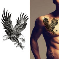 New Eagle Waterproof Temporary Body Art Arm Shoulder Chest Tattoo Sticker Women/Men Free Shipping Hot Sale Stickers