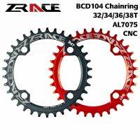 อะไหล่อุปกรณ์เสริม Zrace 32t / 34 T / 36 T / 38 T Bcd 104 Al 7075 Cnc Mtb