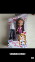 Mga bratz is cute to change into a red dress and a variety of childrens dolls with gift dolls in boxes