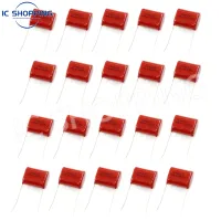 20pcs CBB22 450V225 450V 2.2UF 225J Pitch 20mm 15mm Polypropylene Film Capacitor