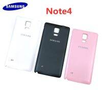 【❖New Hot❖】 diyi45718 ใหม่ฝาครอบด้านหลัง Note 4ฝาครอบสีดำสีขาวสำหรับ Samsung Note 4 N910f N910v N910c ทุกรุ่นที่อยู่อาศัย