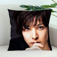 (All in stock, double-sided printing)    Ikuta Touma Pillow Case Decoration Office Home Bedroom Pillow Case Square Zipper Pillow Case Soft Satin 22.1.3   (Free personalized design, please contact the seller if needed)