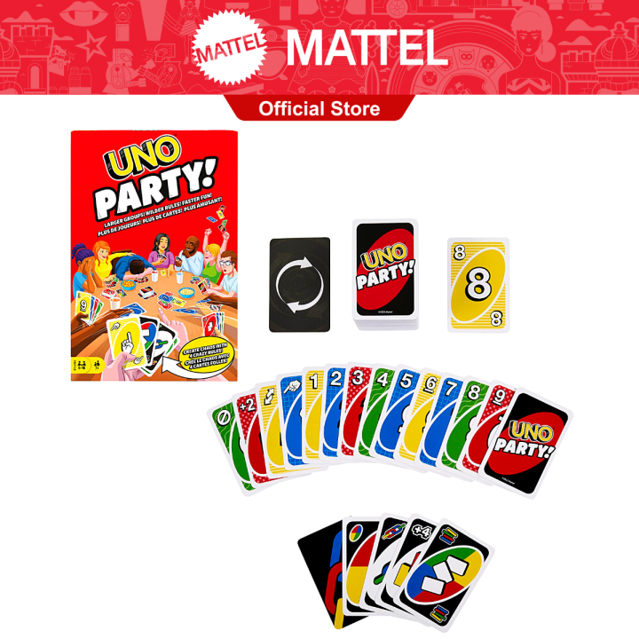 UNO Show 'em No Mercy Card Game for Kids, Adults & Family Night, Parties  and Travel 