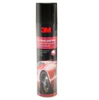 3M Car Wash and Wax 600 ml. 3เอ็ม ผลิตภัณฑ์ทำความสะอาดและเคลือบเงารถยนต์ แบบไม่ต้องใช้น้ำ