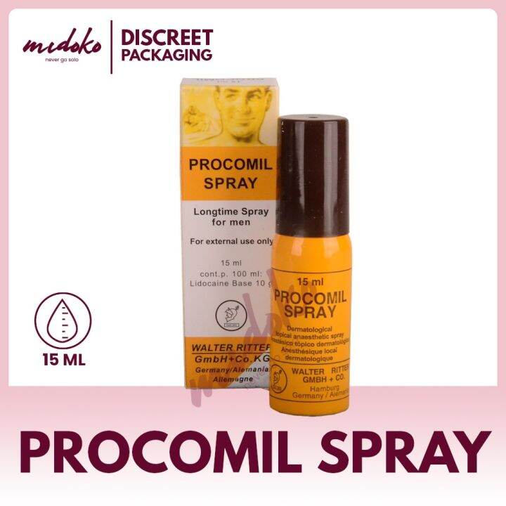 Midoko 15ml Procomil Penis Performance Enhancing Delay Spray Sex Toys