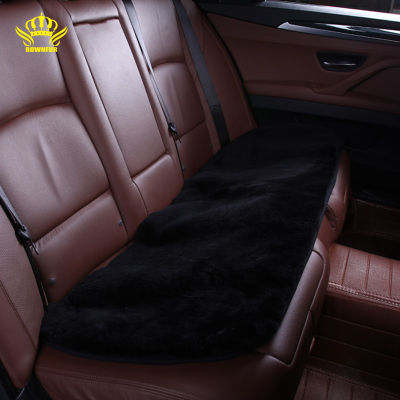 AUTOROWN Faux Fur Car Seat Cushion For Toyota Lexus Kia Hyundai Nissan Universal Car Seat Covers Automotive Interior Accessories