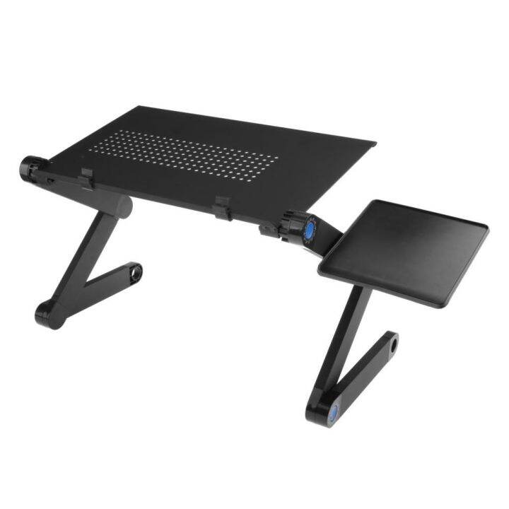 Laptop Table Stand With Mouse Pad amp; Adjustable Ergonomic Design