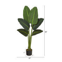 45 "Green Travellers Palm พืชประดิษฐ์ (สัมผัสจริง)