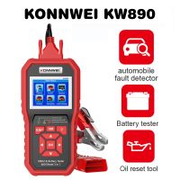 KONNWEI KW890 Oil Reset OBD2 Scanner Car Professional Battery Tester Analyzer Engine Check Automotive Code Reader Diagnose Tool