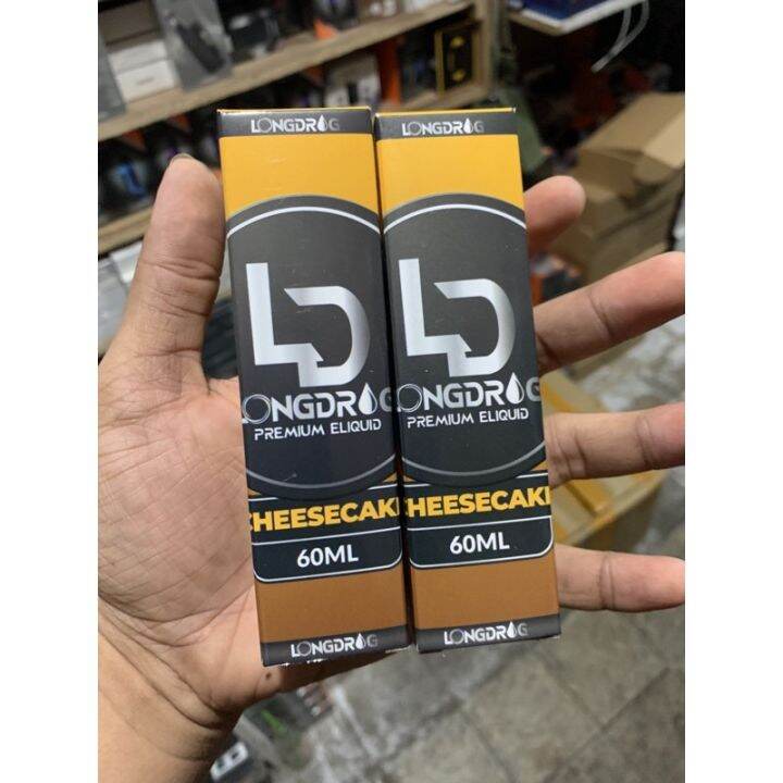 Long drag cheesecake only 3mg 6mg 60ml durable Lazada PH