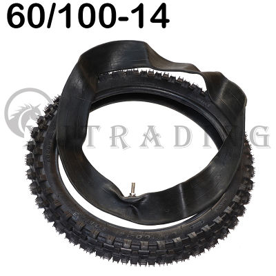 60100-14(2.50-14) Front Wheel Tire Out Tyre Inner Tube 14inch deep teeth For Chinese Kayo BSE Dirt Pit Bike Off Road Motorcycle