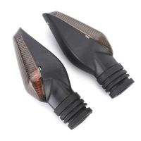 Pair of Turn Signal Light Indicator Lamp Fits Streetfighter 848 1099 Multistrada 1200Smoky Lens