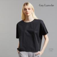 Guy Laroche Blouse เสื้อเบลาส์ แขนสั้น ผ้า Soft Cotton Easy blouse : loose basic short sleeve blouse  (GYT9BL)