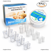 xingwendanp 8pcs หยุดระบายอากาศจมูกกรนคลิป Anti กรนนอนหลับ apnea จมูก dilators อุปกรณ์