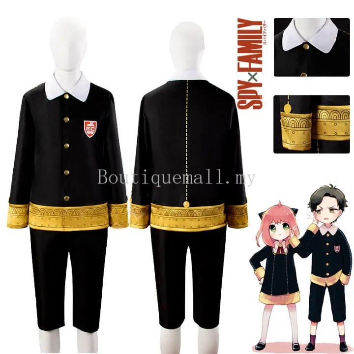 Anime Spy X Family Damian Desmond Cosplay Costumes Syon Boys School