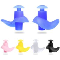 LOLO Silicone Waterproof Swimming Ear Plugs Earplugs Ear Protector Noise Reduction Protective Earmuffs Comfortable Study Sleep Accessories Accessories