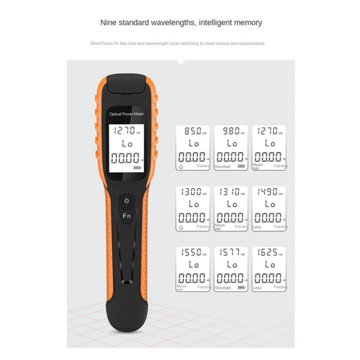 guangyan-g11-optical-power-meter-fiber-optical-cable-tester-ftth-70-to-6dbm-color-lcd-screen-fiber-optic-power-meter