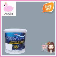 สีน้ำทาภายนอก BEGER COOL DIAMONDSHIELD 15 สี QUIET CAMEROON #136-3 กึ่งเงา 9 ลิตรWATER-BASED EXTERIOR PAINT BEGER COOL DIAMONDSHIELD 15 QUIET CAMEROON #136-3 SEMI-GLOSS 9L **ราคาดีที่สุด**