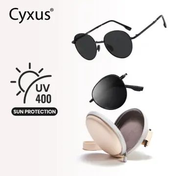 Cyxus Polarized UV Protection Sunglasses for Men 1983 Dark Green