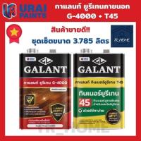 *ชุดเซ็ท ขนาด 3.785 ลิตร* กาแลนท์ ยูรีเทนภายนอก G-4000 และทินเนอร์ T45